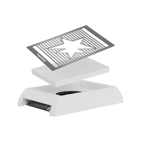 Aspirateur de table pour manucure PetitePro X blanc