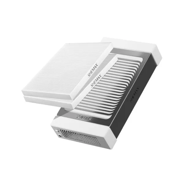 Kit SHEMAX Style PRO Blanc : aspirateur + 2 filtres HEPA