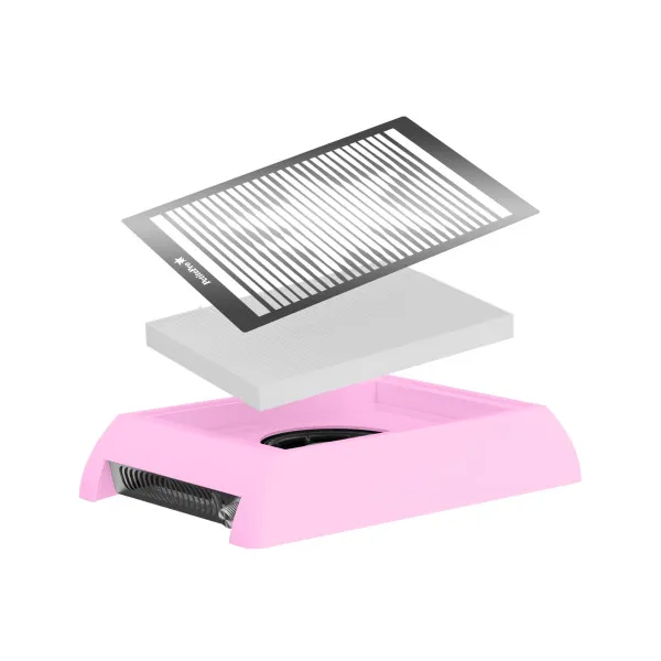 Aspirateur de poussière pour manucure PetitePro X Rose pastel